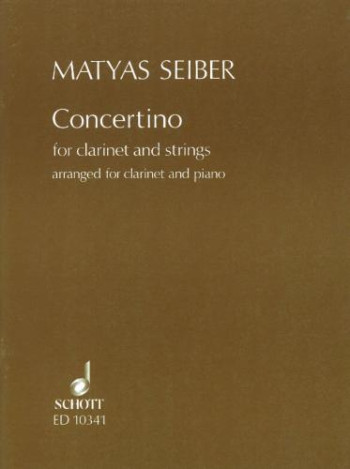Concertino Clarinet & Piano (Schott)