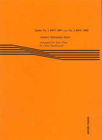 Suites No. 1 BWV 1007 And No. 2 BWV 1008 (flute Solo) (Astute)