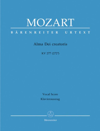 Alma Dei Creatoris: Vocal Score (Barenreiter)