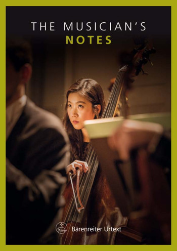Manuscript - Notes: The Musicians Notes Double Bass: Inerleaved (Barenreiter)
