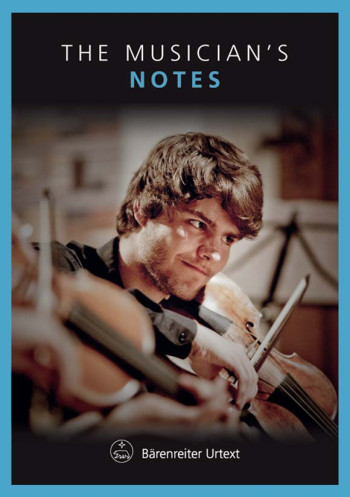 Manuscript - Notes: The Musicians Notes Violin: Inerleaved (Barenreiter)