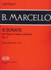 12 Sonatas Op.2 Vol.1: Treble Recorder Or Flute And Piano (EMB)