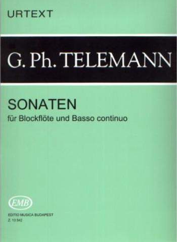 Sonatas For Recorder & Piano (EMB)