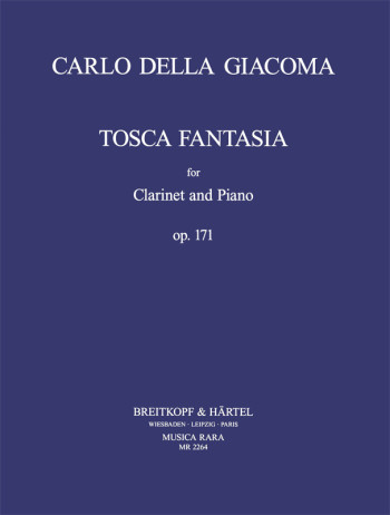 Tosca Fantasia Für Klarinette Und Klavier Op.171: Clarinet & Piano ( Breitkopf )