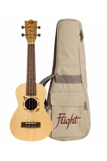 Flight DUC525 Solid Spruce Top Concert Ukulele