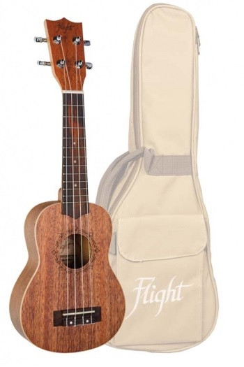 Flight DUS321 Mahogany Soprano Ukulele