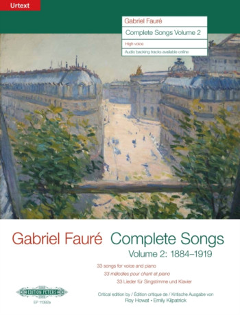 Complete Songs Vol.2 High Voice & Piano (Peters)