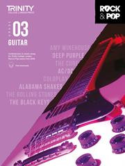 Trinity Rock & Pop 2018 Guitar Grade 3 Book & Download