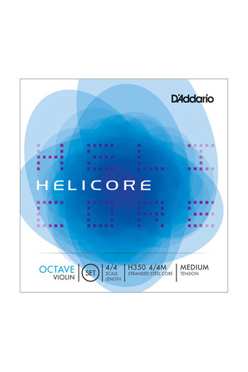 Helicore Octave Violin String Set - 4/4 Medium Tension