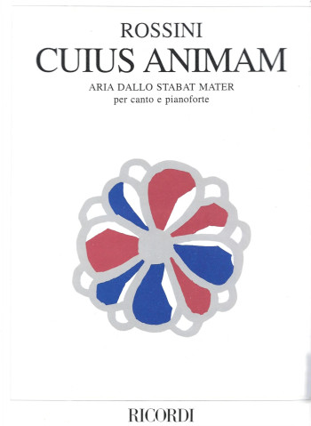 Cuius Animam: Tenor Voice And Piano (Ricordi)