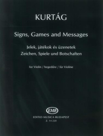 Signs Games And Messages For Violin (EMB)