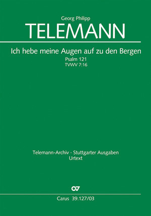 Ich Hebe Meine Augen Auf Zu Den Bergen SATB (Carus)