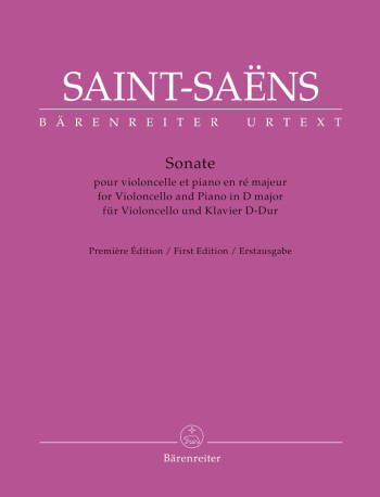 Sonata D Major: Cello & Piano (Barenreiter)