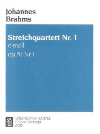 String Quartet C Minor Op51/1:  String Quartet Parts