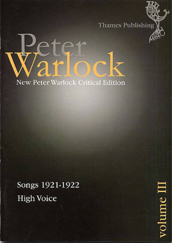 Critical Edition: Volume III - Songs 1921-1922: High Voice And Piano