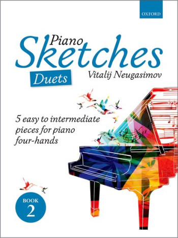 Piano Sketches Duets Book 2  (Neugasimov) (OUP)