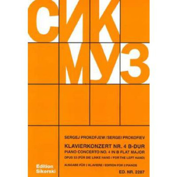 Concerto No.4 Bb Major Op.53 Piano Reduction For 2 Pianos