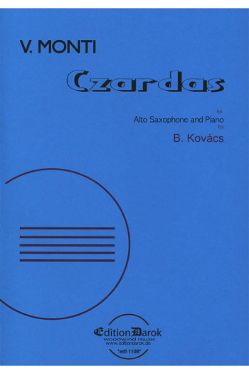 Czardas For Alto Saxophone & Piano (Béla Kovács)