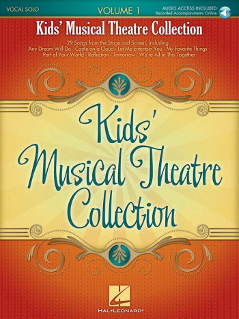 Kids' Musical Theatre Collection: Volume 1 (Book/Online Audio)
