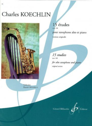 5 Etudes Opus 188 Sax Studies (Billaudot)
