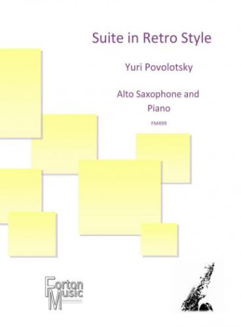 Suite In Retro Style: Alto Saxophone & Piano Arr Rainsford