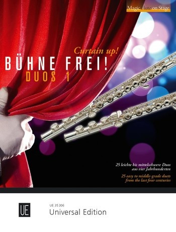 Curtain Up! - Duets 1 For 2 Flutes  (Universal)