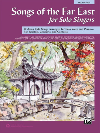 Songs Of The Far East For Solo Singers: Medium High: Book Only