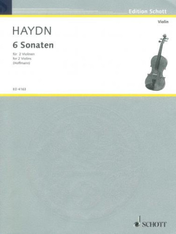 6 Sonatas For 2 Violins