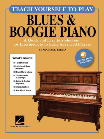 Teach Yourself To Play Blues & Boogie Piano Book & Online