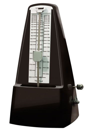 Montford Metronome Pyramid - Gloss Black Finish