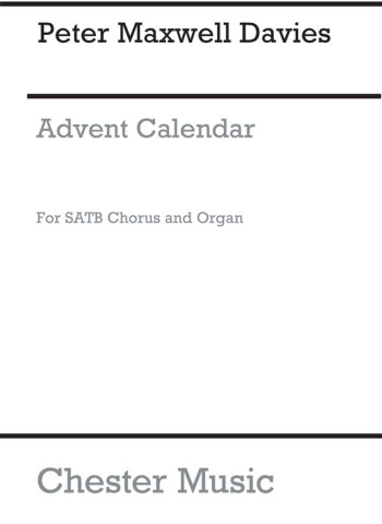 Advent Calendar Satb Choir & Organ (Archive)