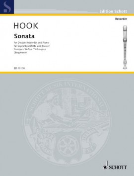 Sonata In G Major: Descant Recorder & Piano