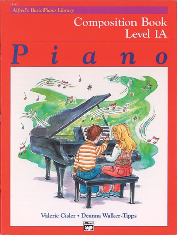 Alfred's Basic Piano Composition Book: Level 1A