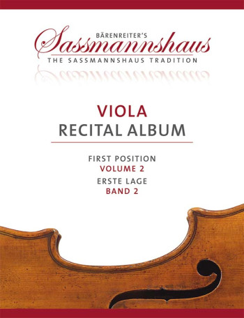 Sassmannshaus: Viola Recital Album Volume 2