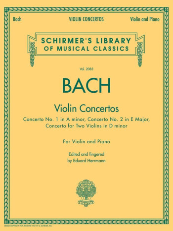 Concertos: Complete: Violin & Piano (Schirmer)