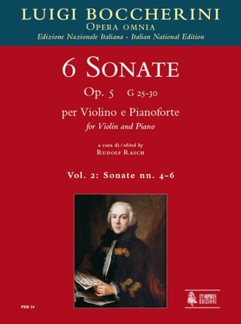 6 Sonatas Vol.2 (sonatas 4-6) Op.5 Violin & Piano (Orpheus)