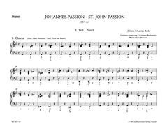 St John Passion: Organ  (Barenreiter)