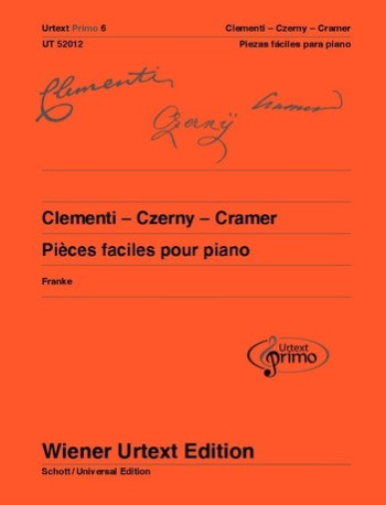 Easy Piano Pieces With Practising Tips - Clementi/Cramer/Czerny 6 (Wiener Urtext)