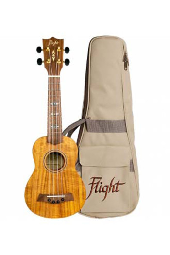 Flight DUS440 Koa Soprano Ukulele