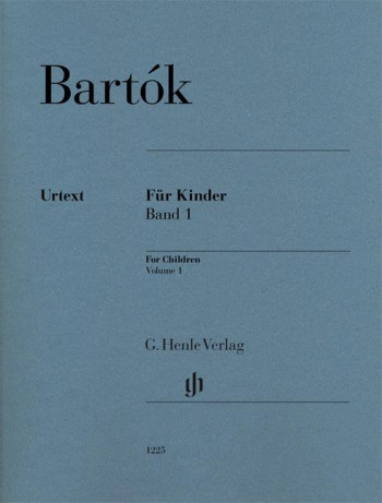 For Children Vol.1 Piano Solo (Henle HN1225)