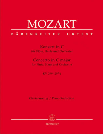 Concerto For Flute And Harp In C (K.299) (K.297c) (Urtext). : Flute Harp Piano