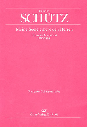 Magnify Him! SWV494 Vocal Score  (Carus Verlag)