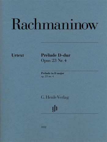 Prelude D Major Op.23/4: Piano Solo (Henle