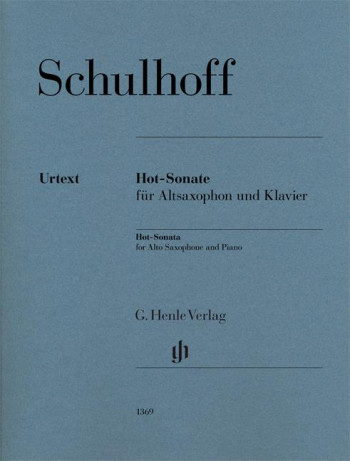 Hot-Sonata : Alto Saxophone & Piano (Henle)