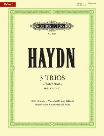 Three Trios: Flute Cello & Piano (Peters)