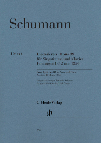 Liederkreis: Op.39: Song Cycle: High Voice And Piano  (Henle)