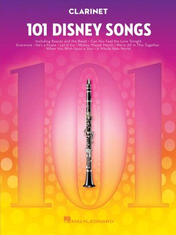 101 Disney Songs: Clarinet Solo