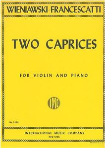 Two Etudes-Caprices: Violin & Piano