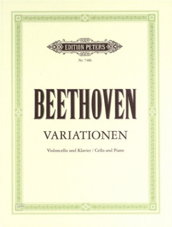 Variations: Cello & Piano (Peters)