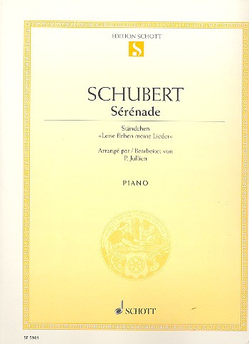 Sérénade Piano: Sheet